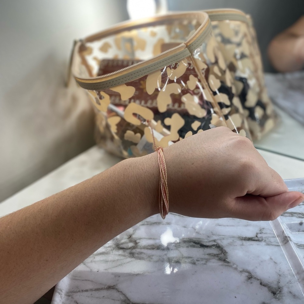 Pink puravida bracelet